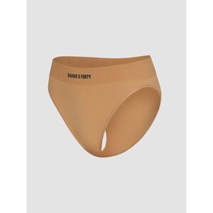 NWT Savage X Fenty Seamless High‑Waist Bikini Panty – “Sweet Latte Nude”